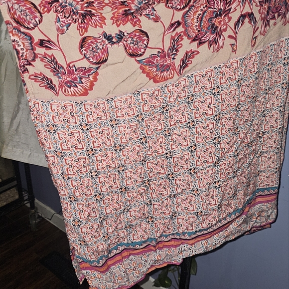 Angie floral kimono cardigan boho style - Picture 2 of 5